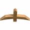 Ekena Millwork Bellingham Rough Sawn Timber Gable Bracket, Western Red Cedar, 36"W x 16"H x 4"D x 4"F, 11/12 Pitch GBW036X16X0404BEL00RWR - alternate 2